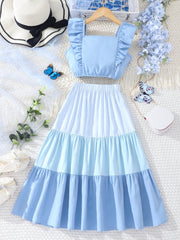 ruffle dress mini