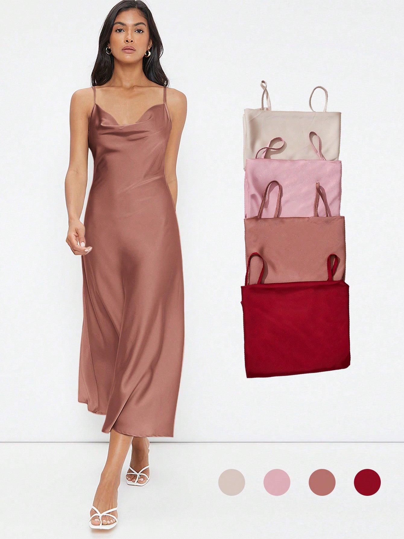 Women Maxi Slip Dress
