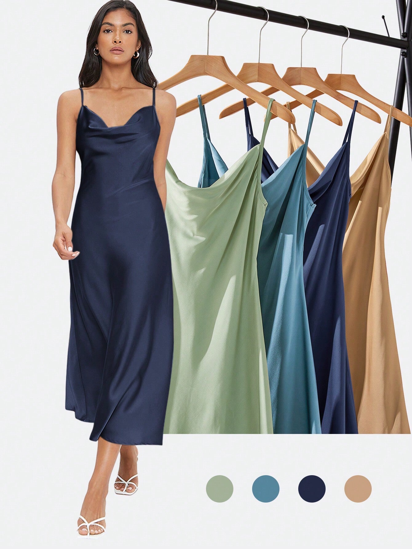 Women Maxi Slip Dress