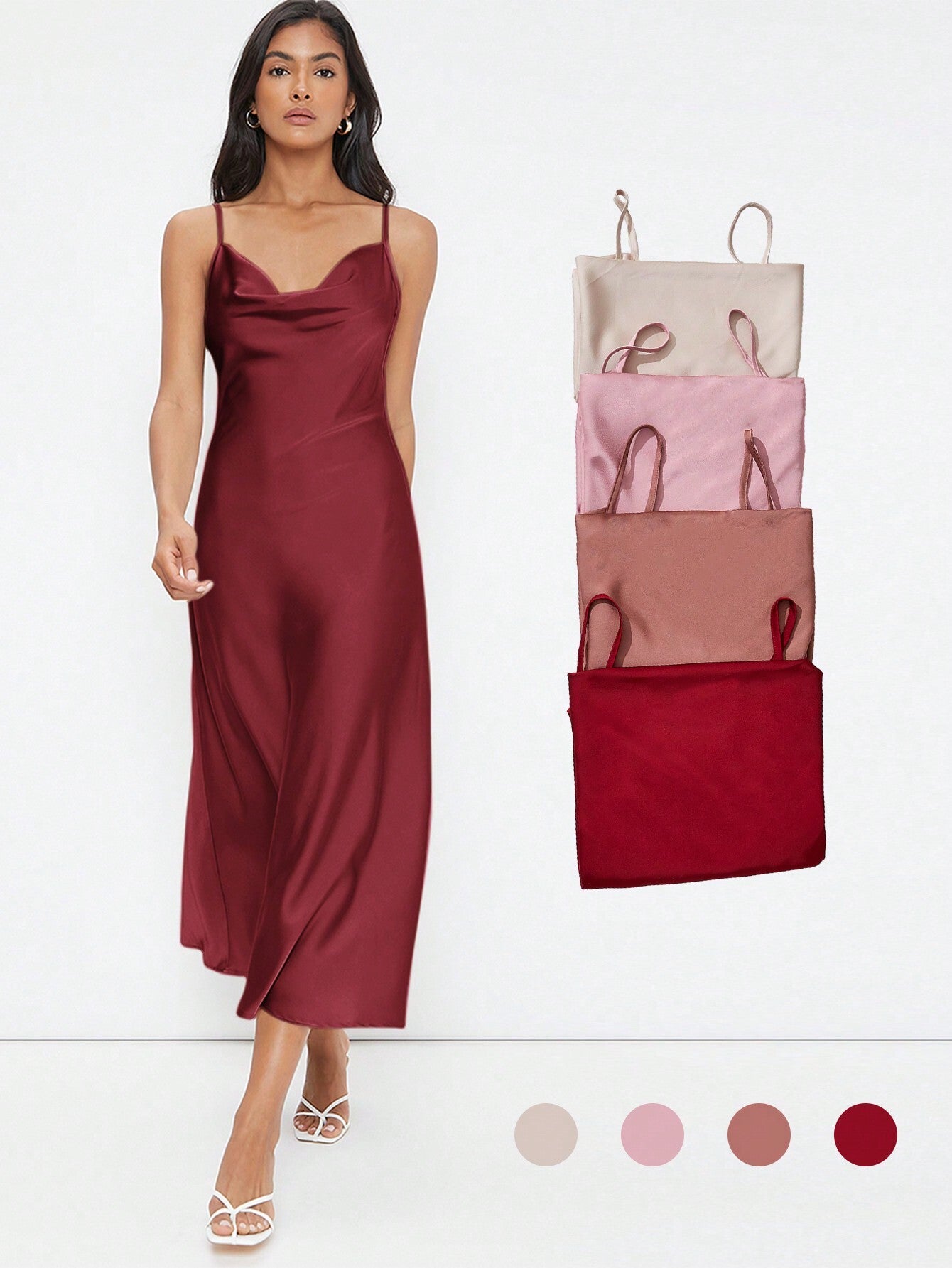 Women Maxi Slip Dress