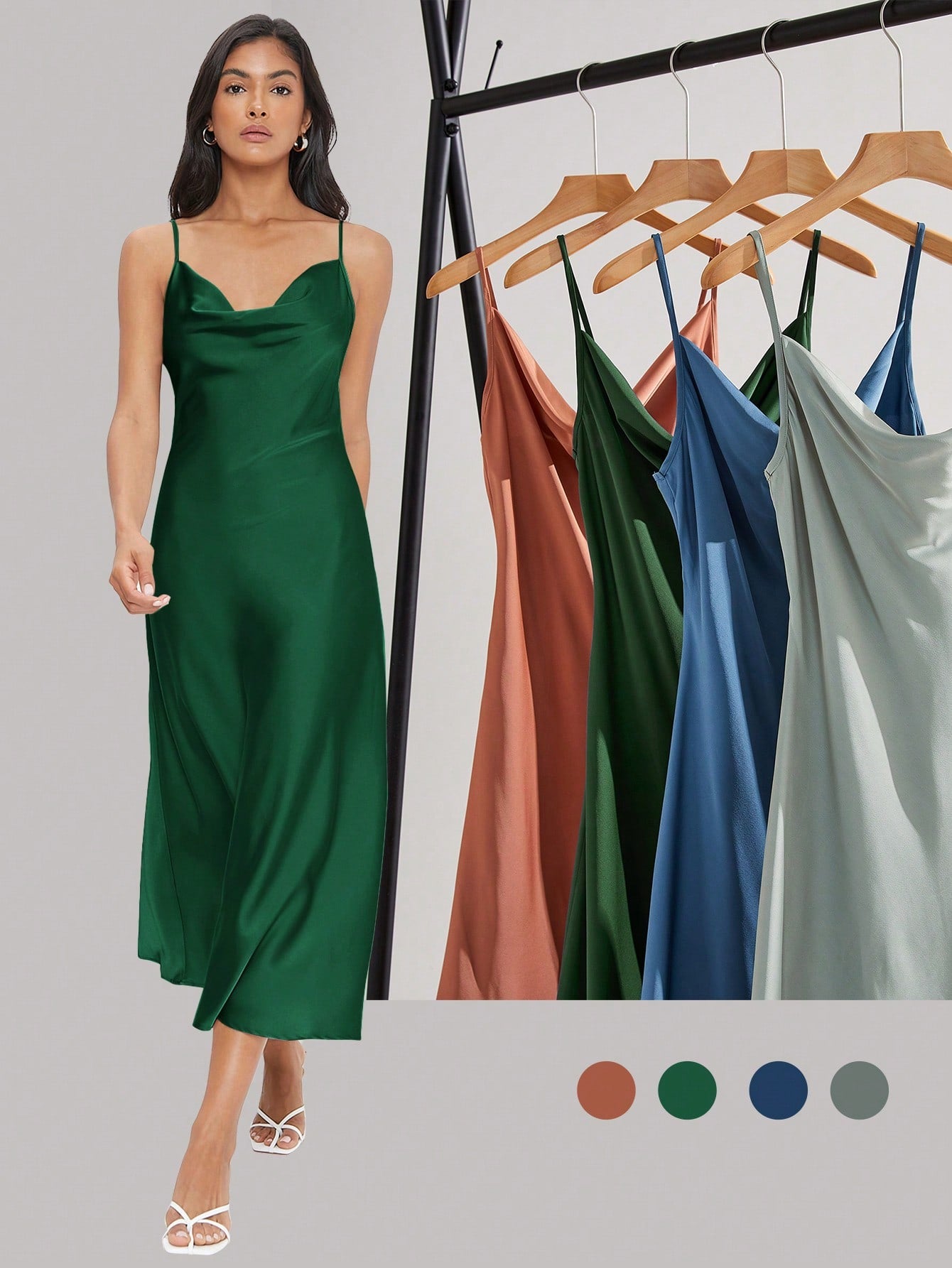 Women Maxi Slip Dress