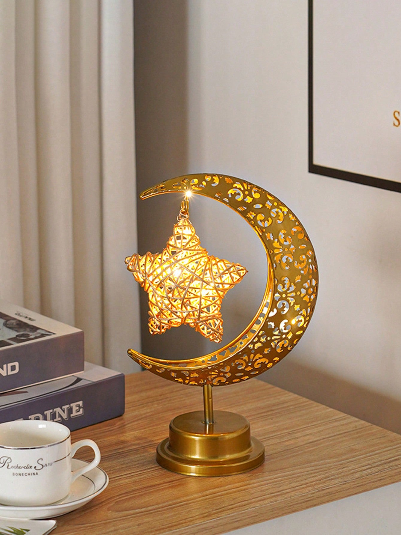Moon Shaped Night Light