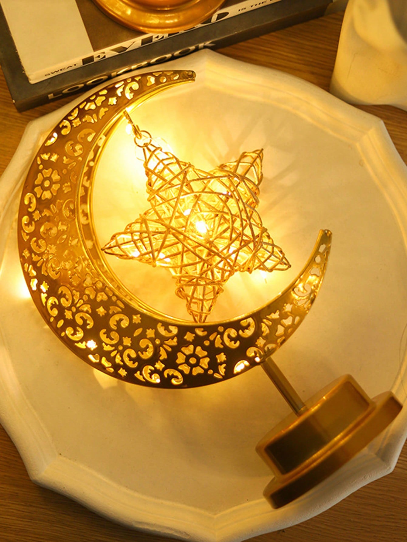 Moon Shaped Night Light