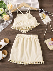 tassel crop top​

