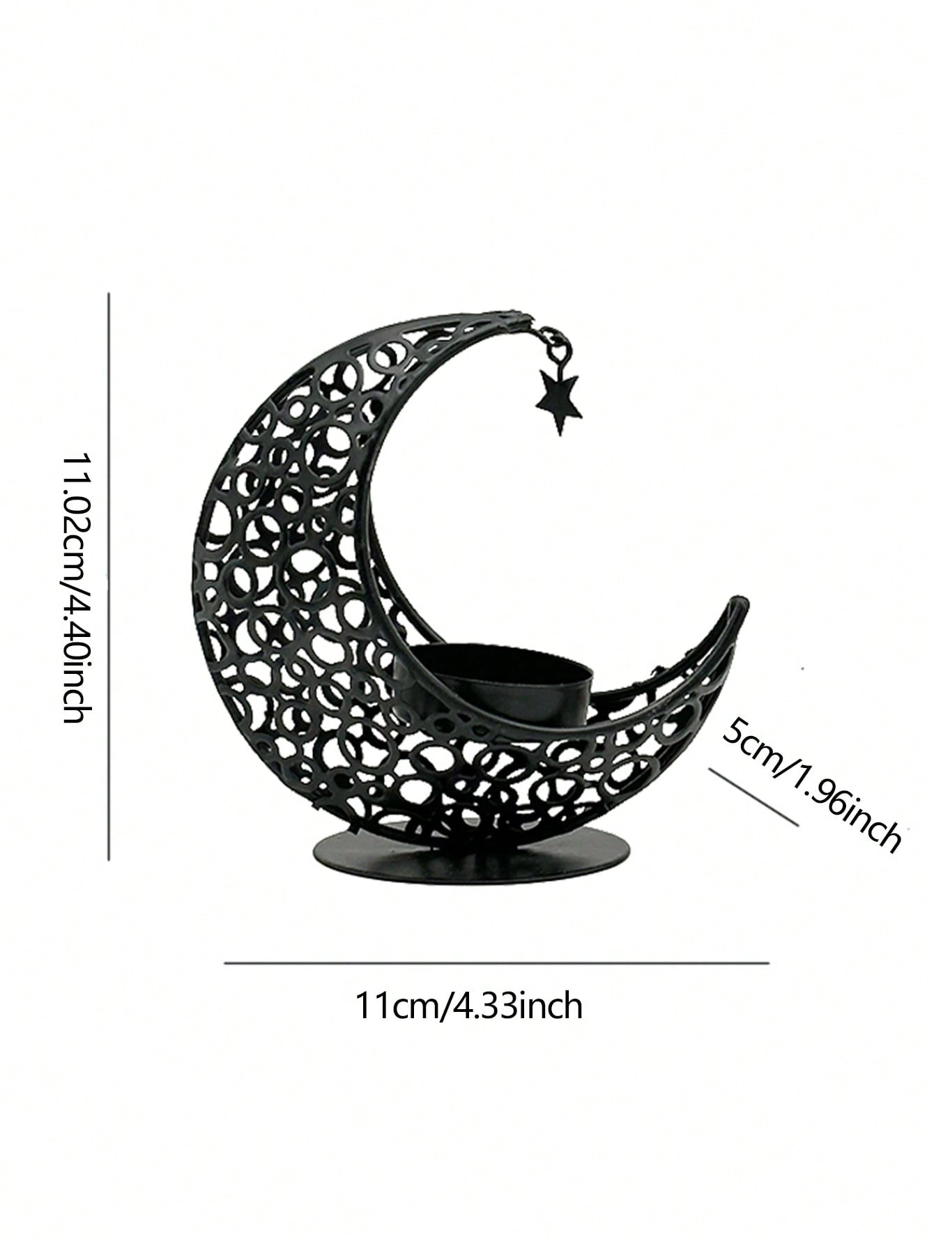 Iron Candle Holder