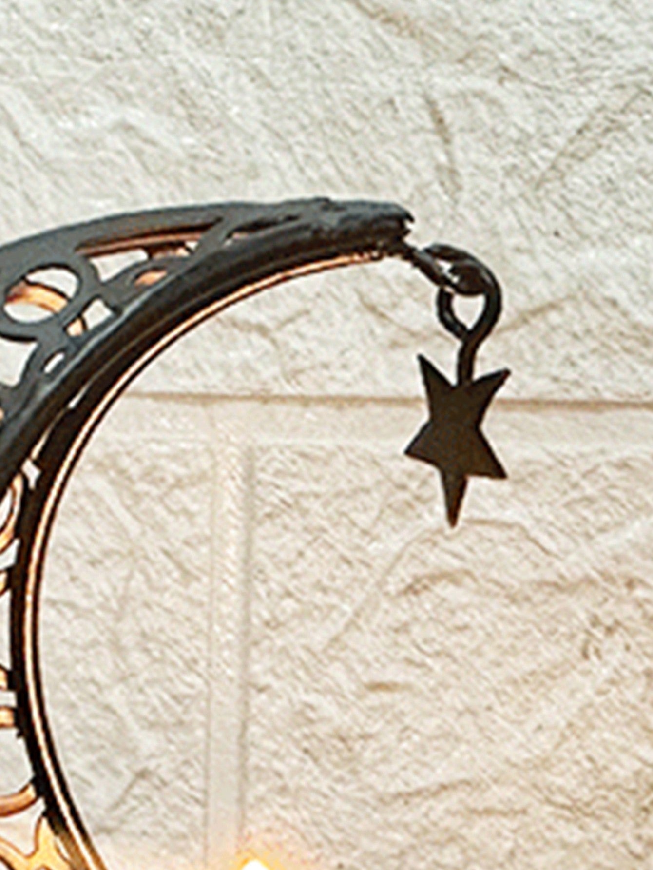Iron Candle Holder