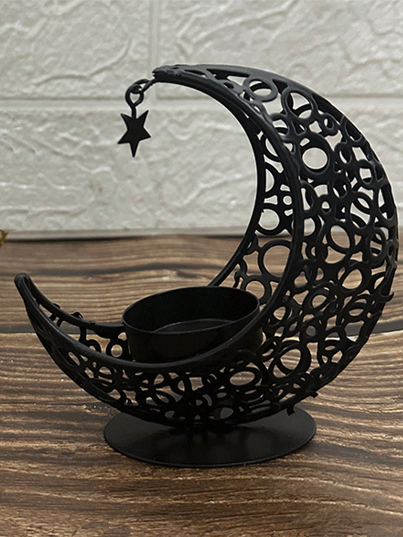 Iron Candle Holder