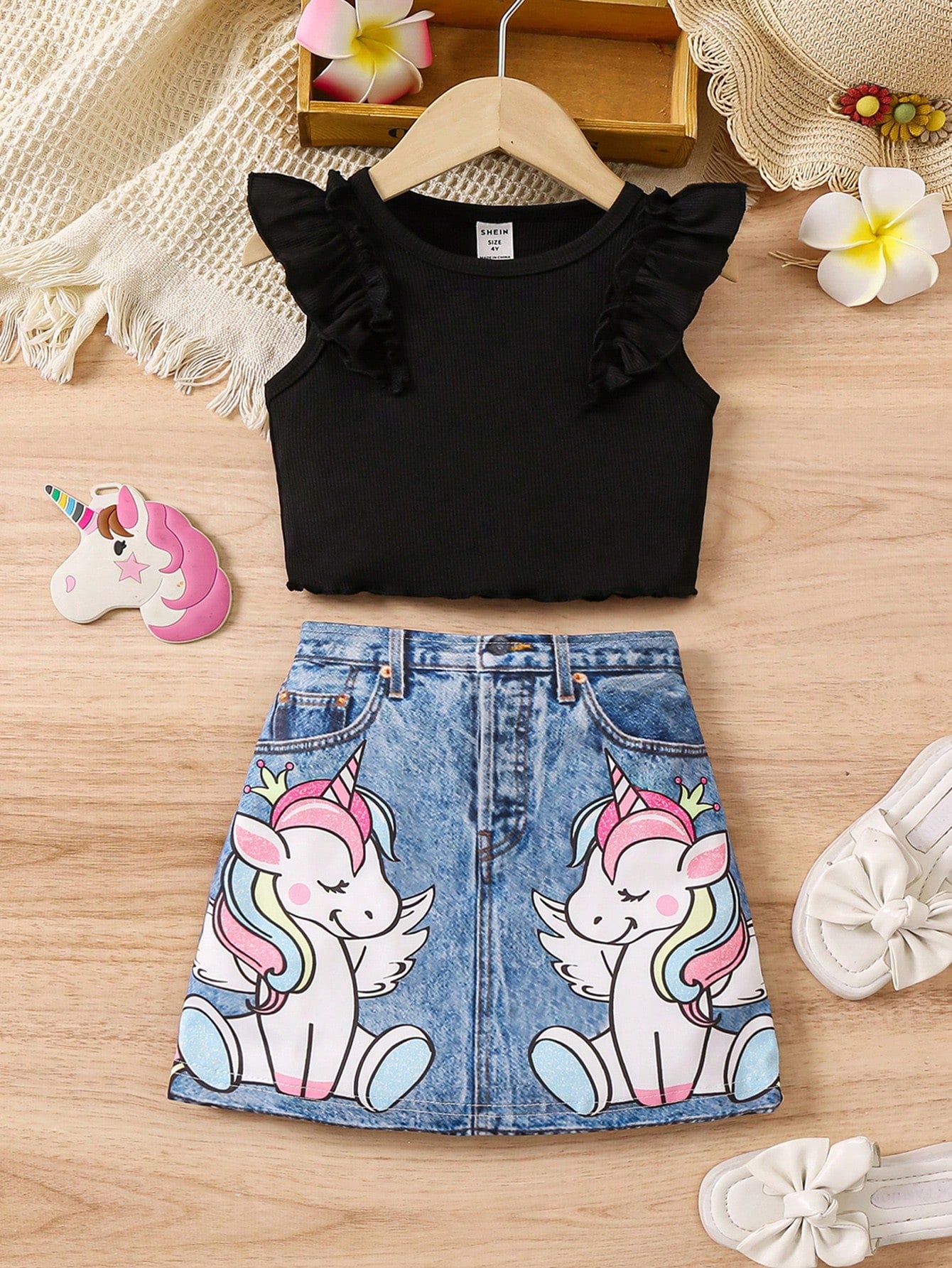 childs unicorn dress​

