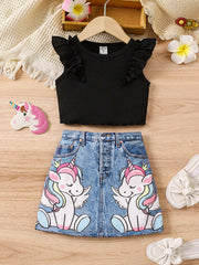 childs unicorn dress​

