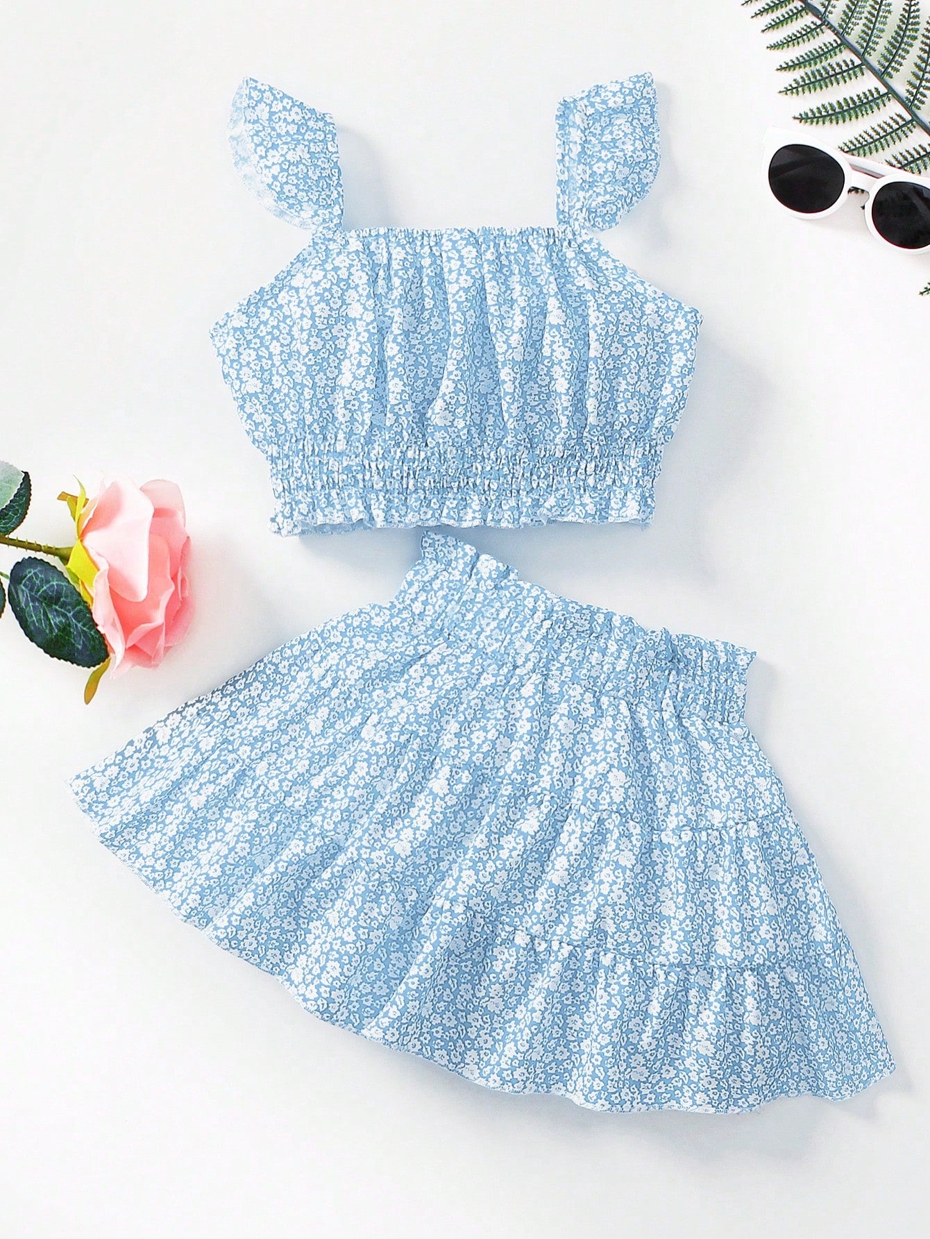 shirred tank top​
