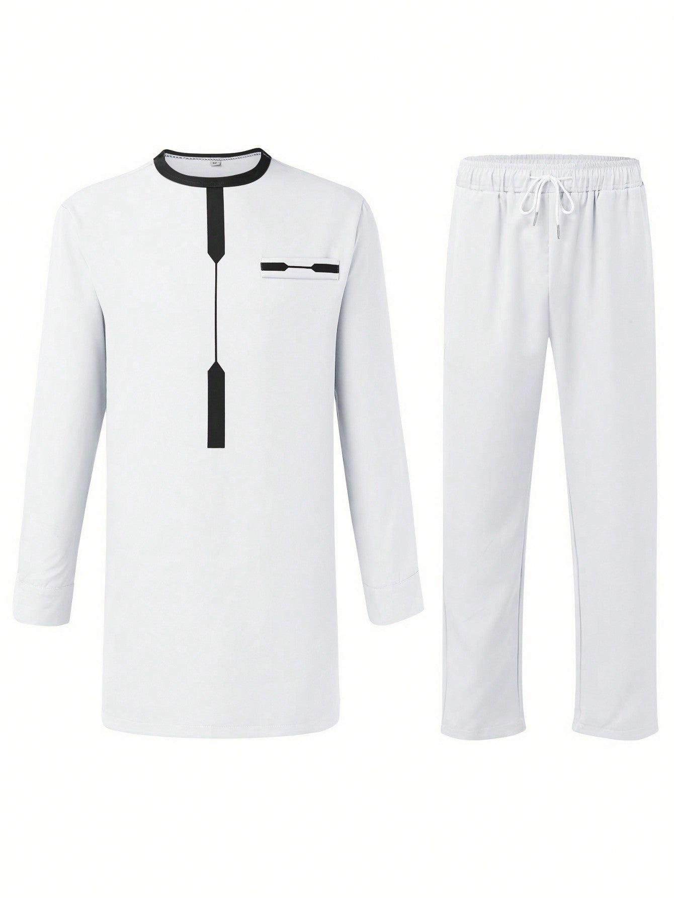 drawstring suit pants