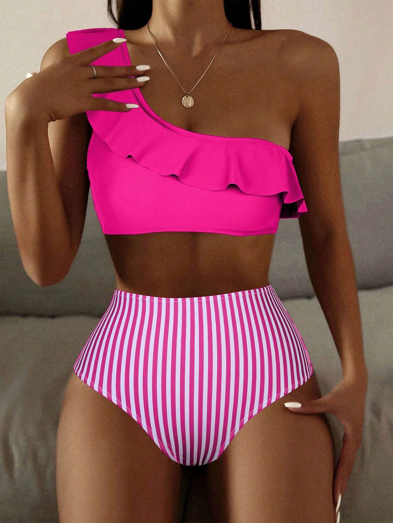 high waisted thong bikini​

