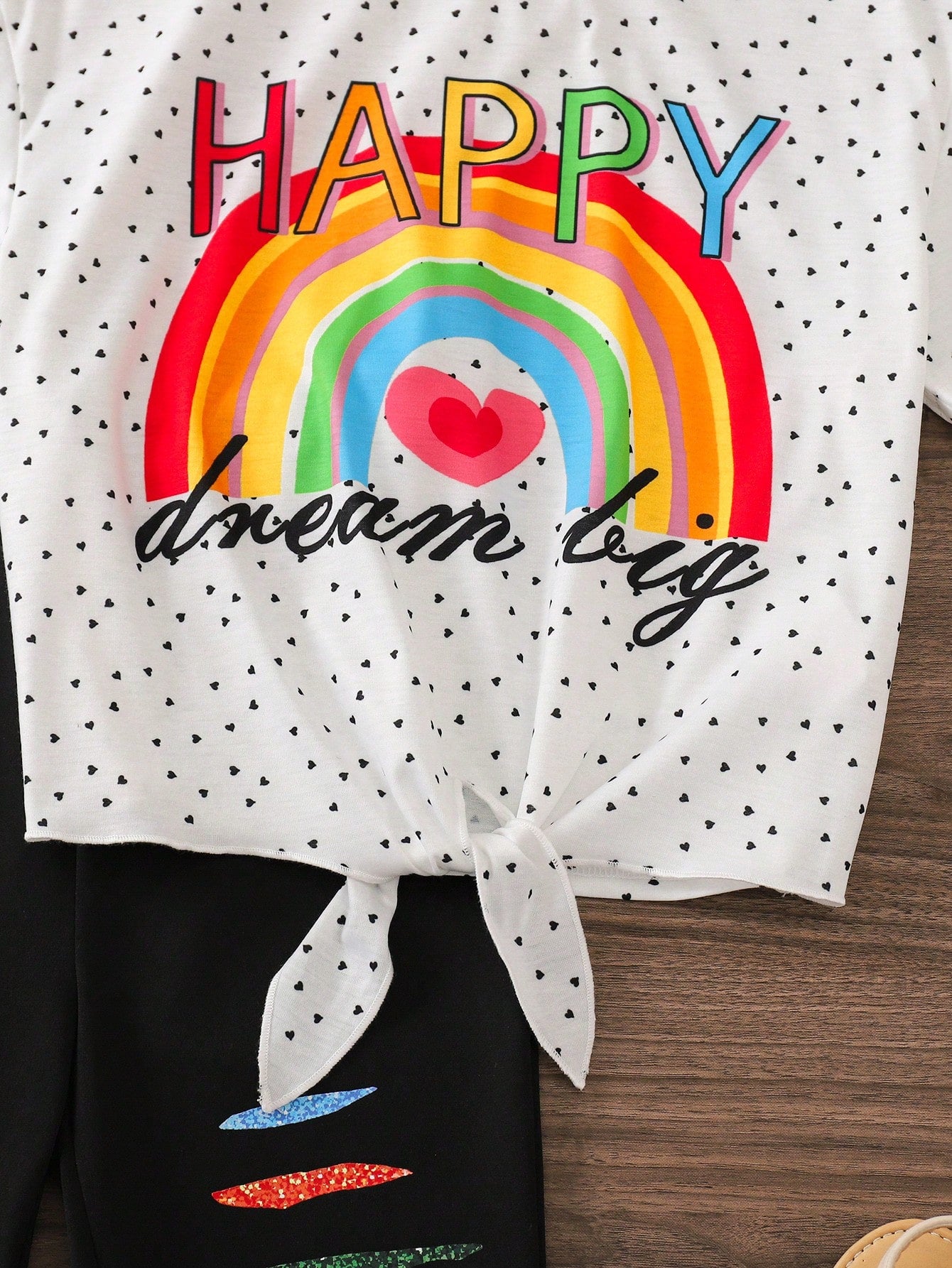halter top rainbow
