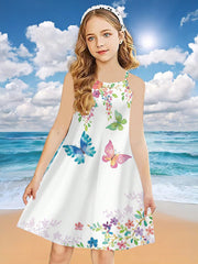 purple butterfly dress​

