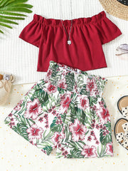 tropical print tops women​

