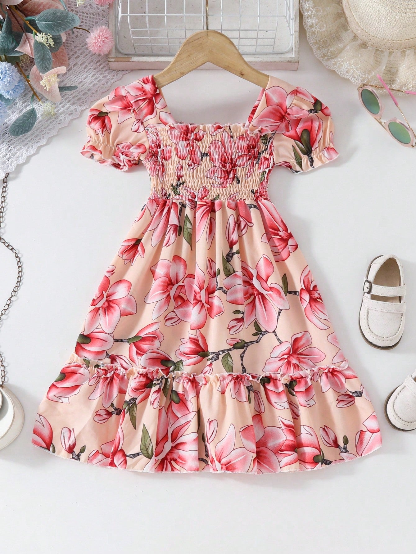 casual floral summer dresses​

