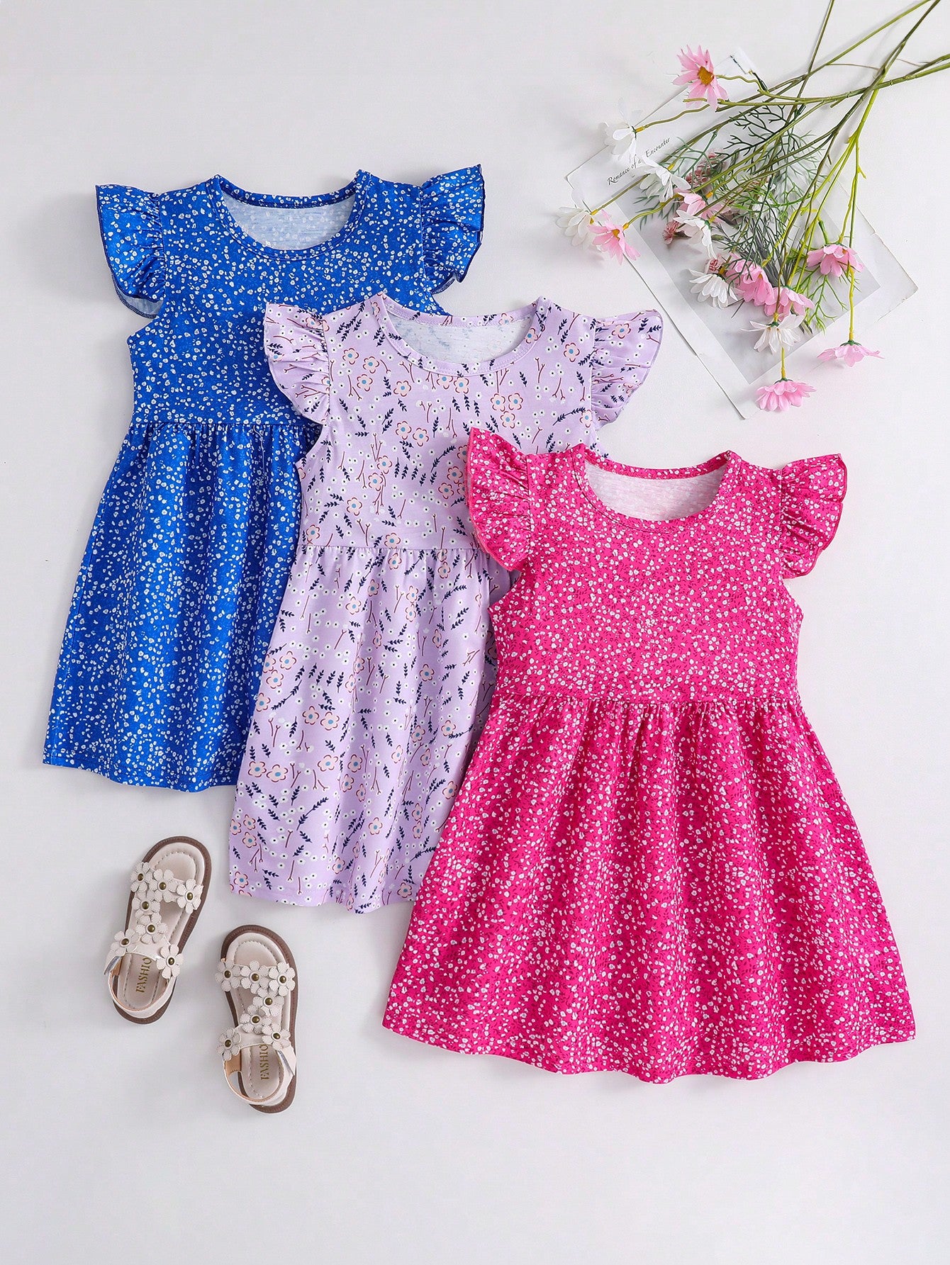 red polka dot dress​

