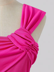 asymmetrical off shoulder top​

