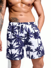 red graphic shorts​


