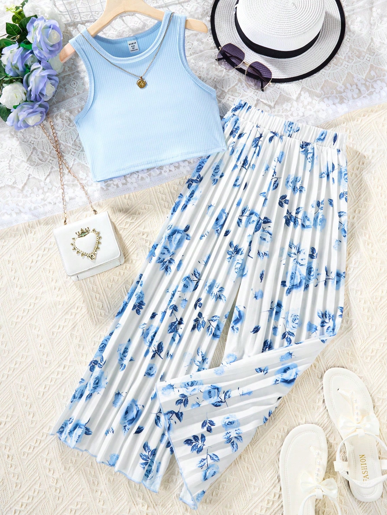 flower off the shoulder tops​

