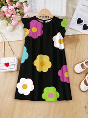 flower sequin dress​

