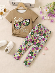 t shirt with flower print​

