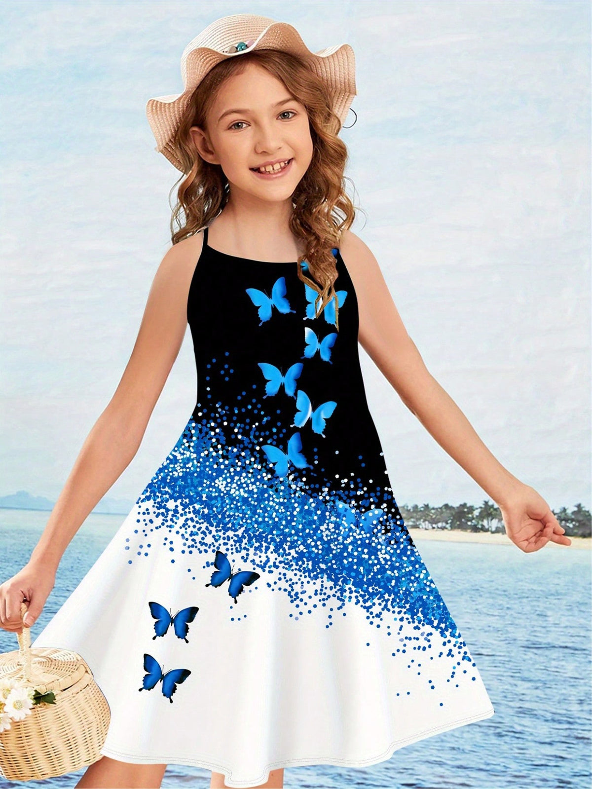 butterfly on dress​


