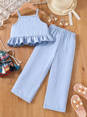 ruffle sleeve tank top​

