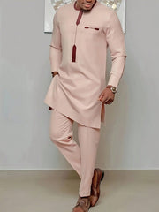 drawstring suit pants