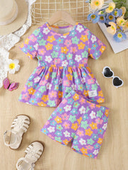 floral long sleeve t shirt​

