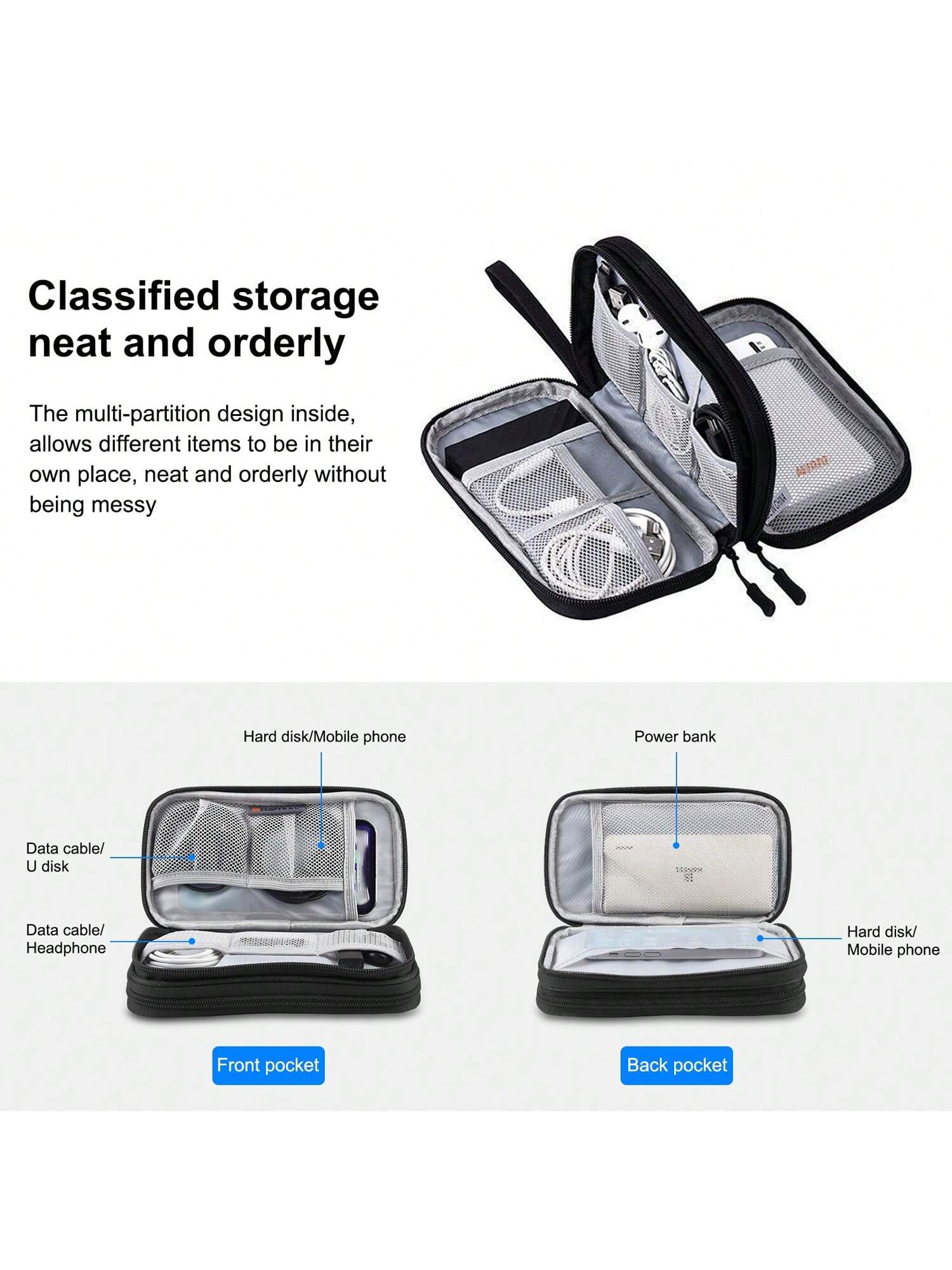 cables organizer bag