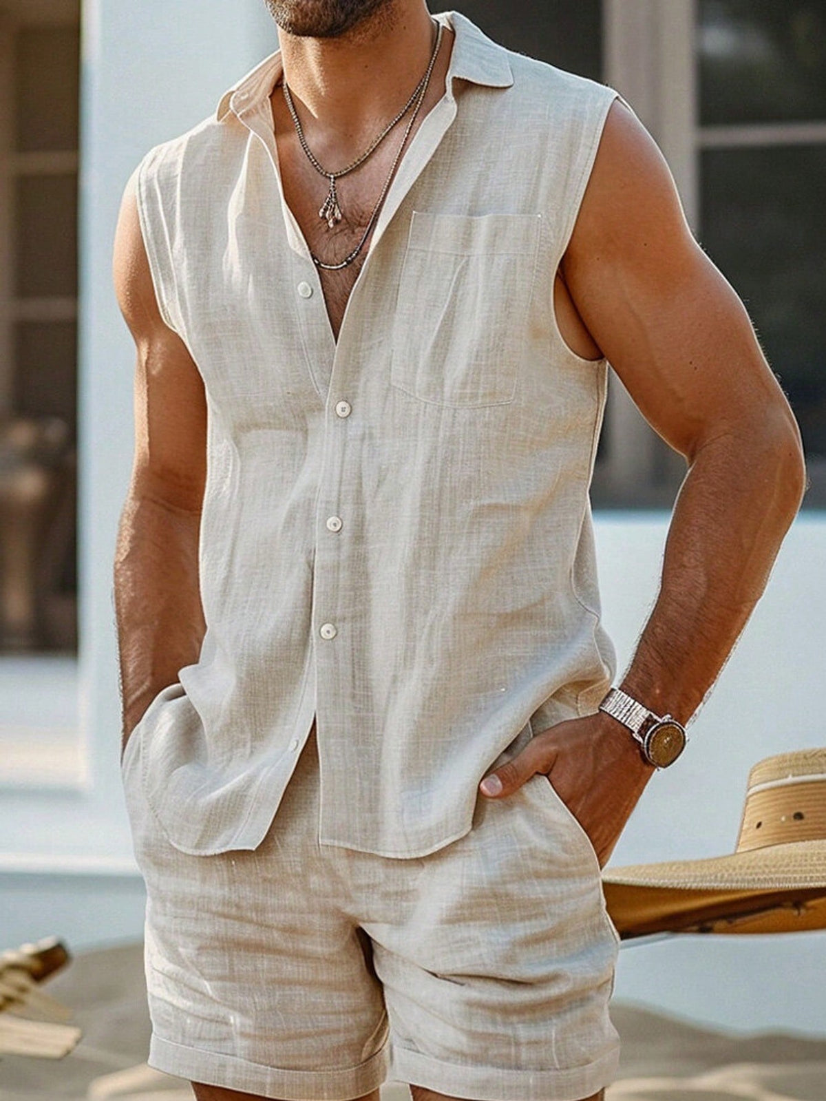 tank top with vest​


