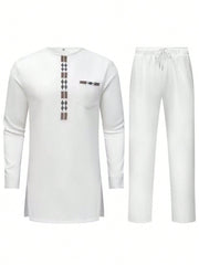 African Adinkra Formal Shirt