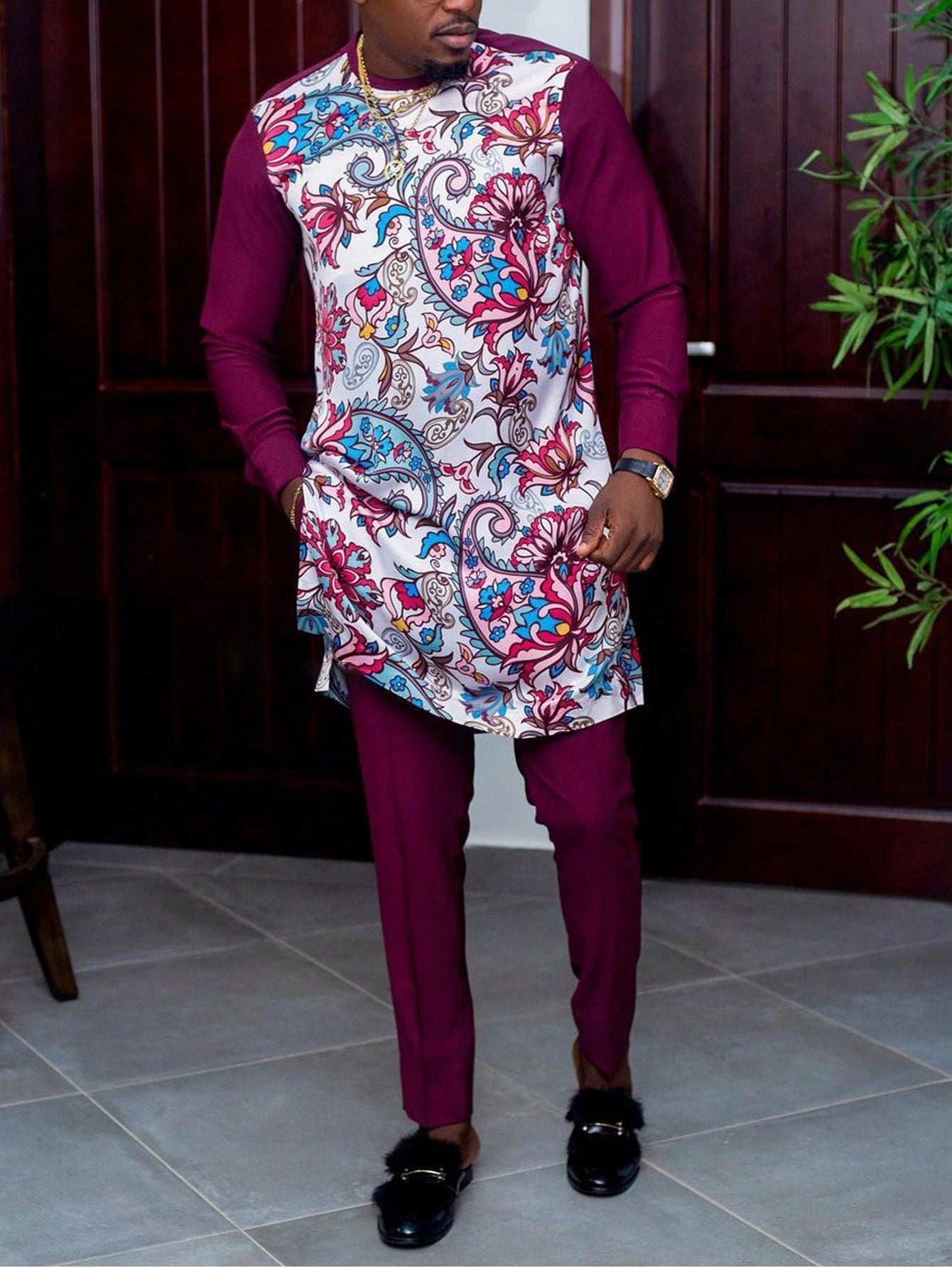 Purple Dashiki
