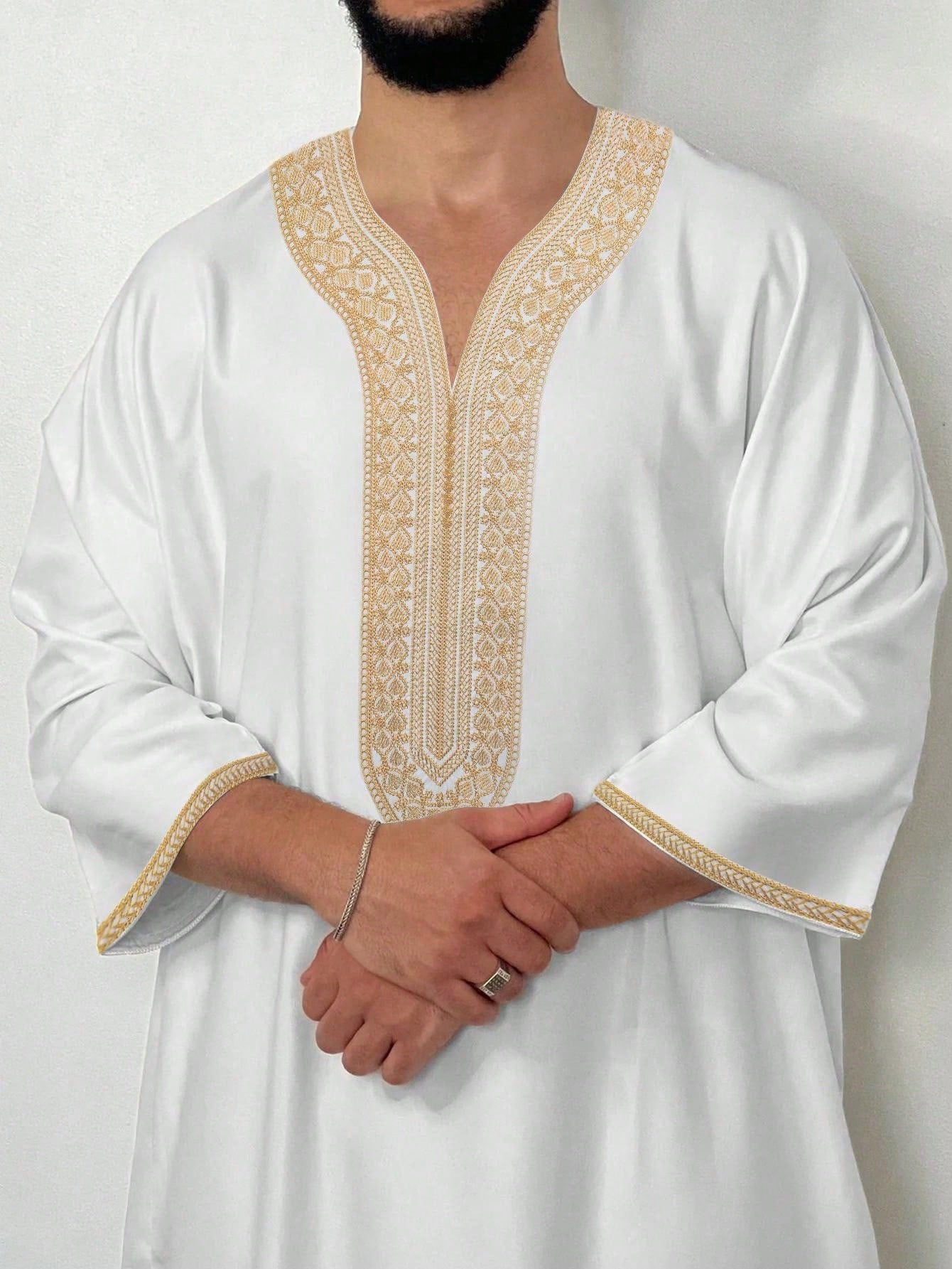 Moroccan Gray Robe