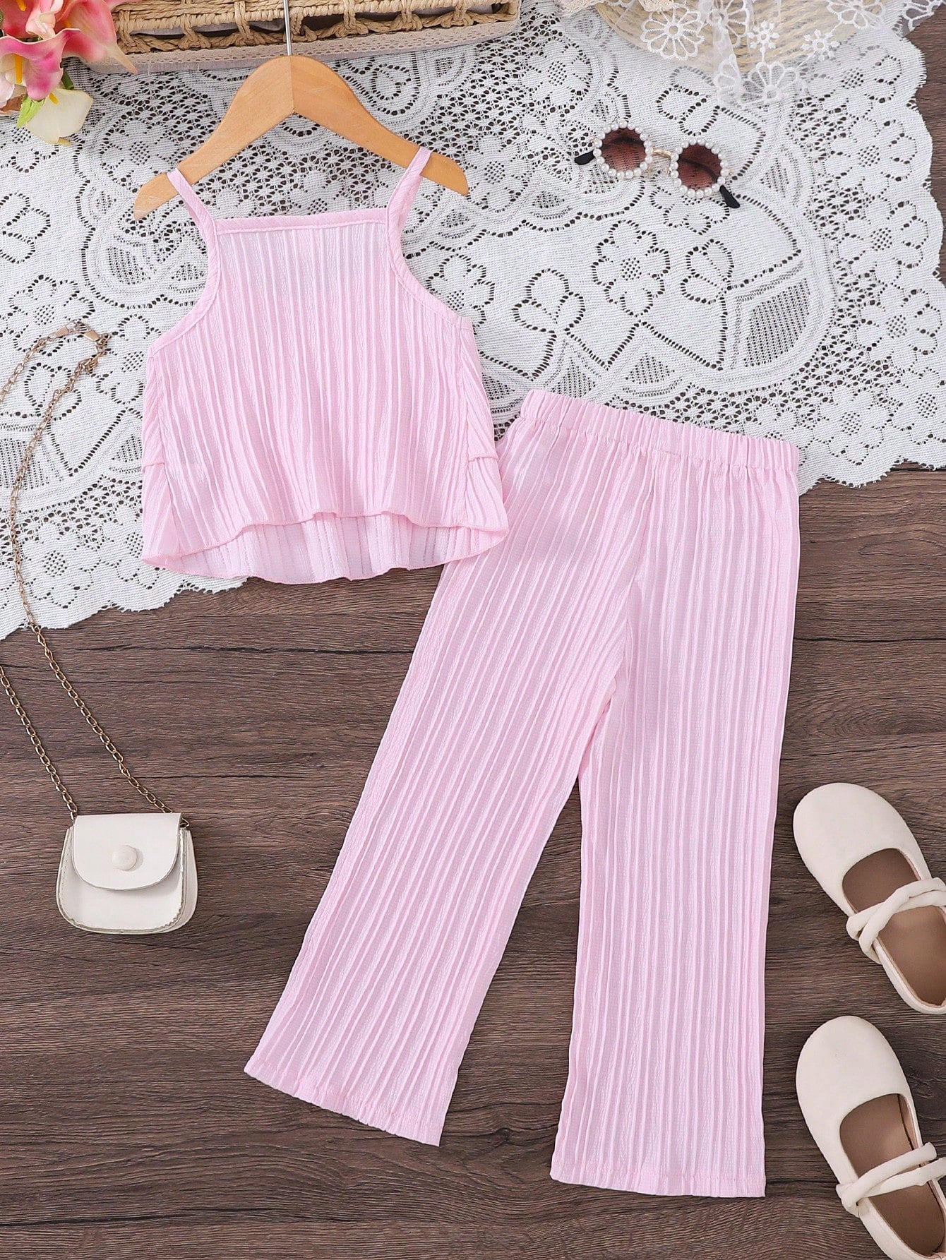 strapless ruffle top​

