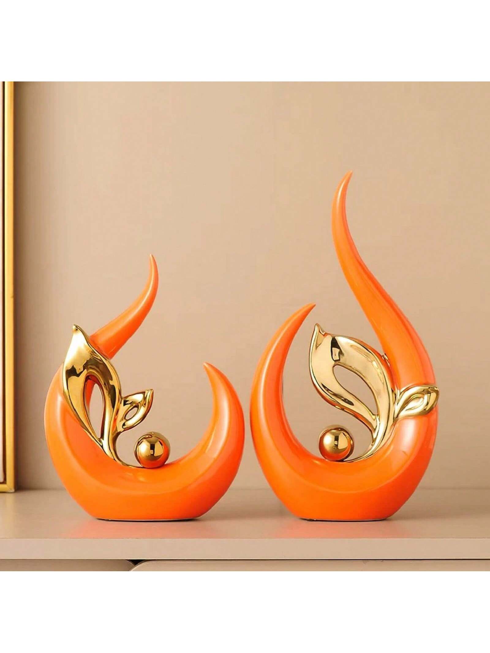 ceramic statues