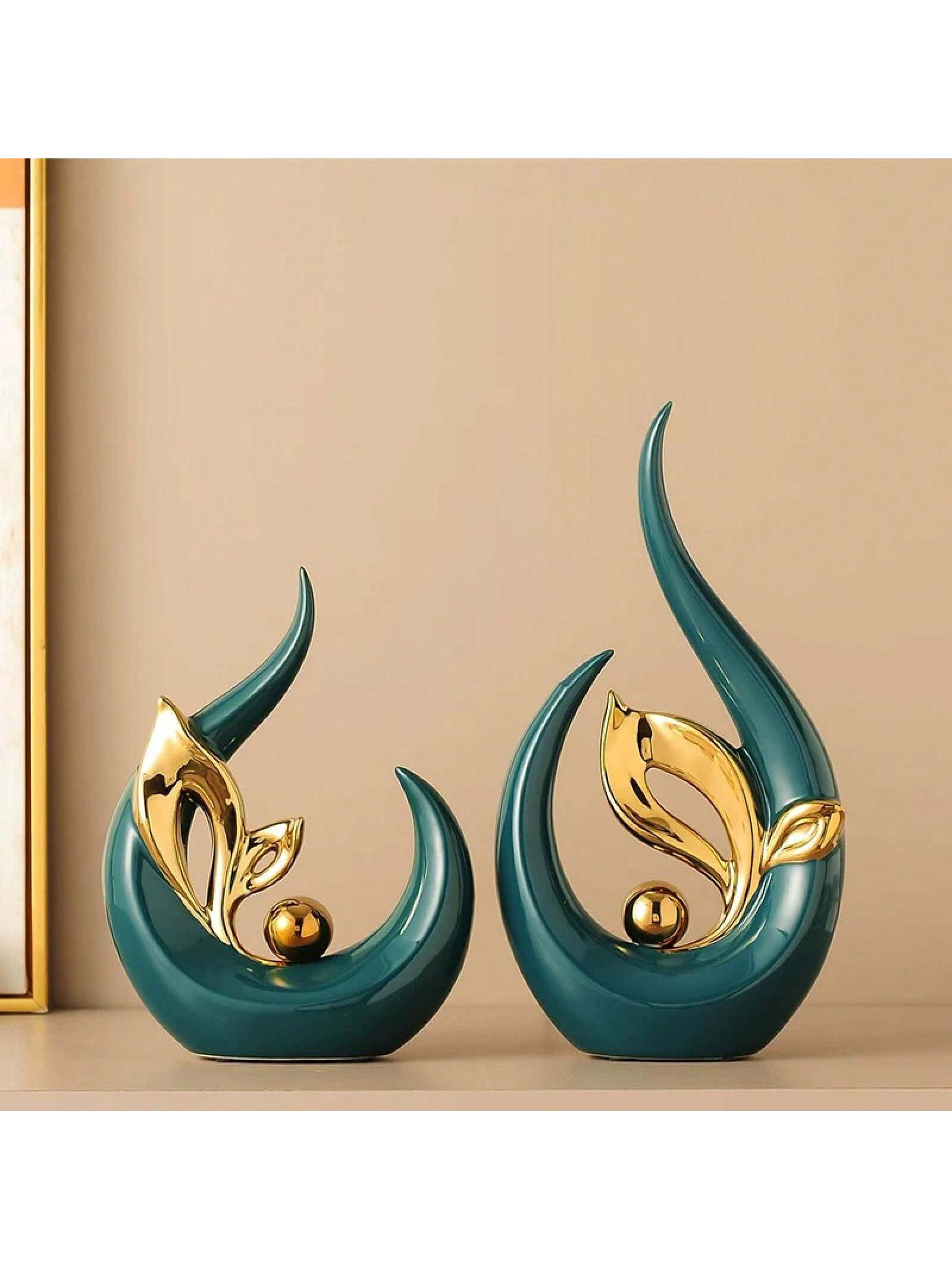 ceramic statues