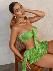 Bandeau bikini top