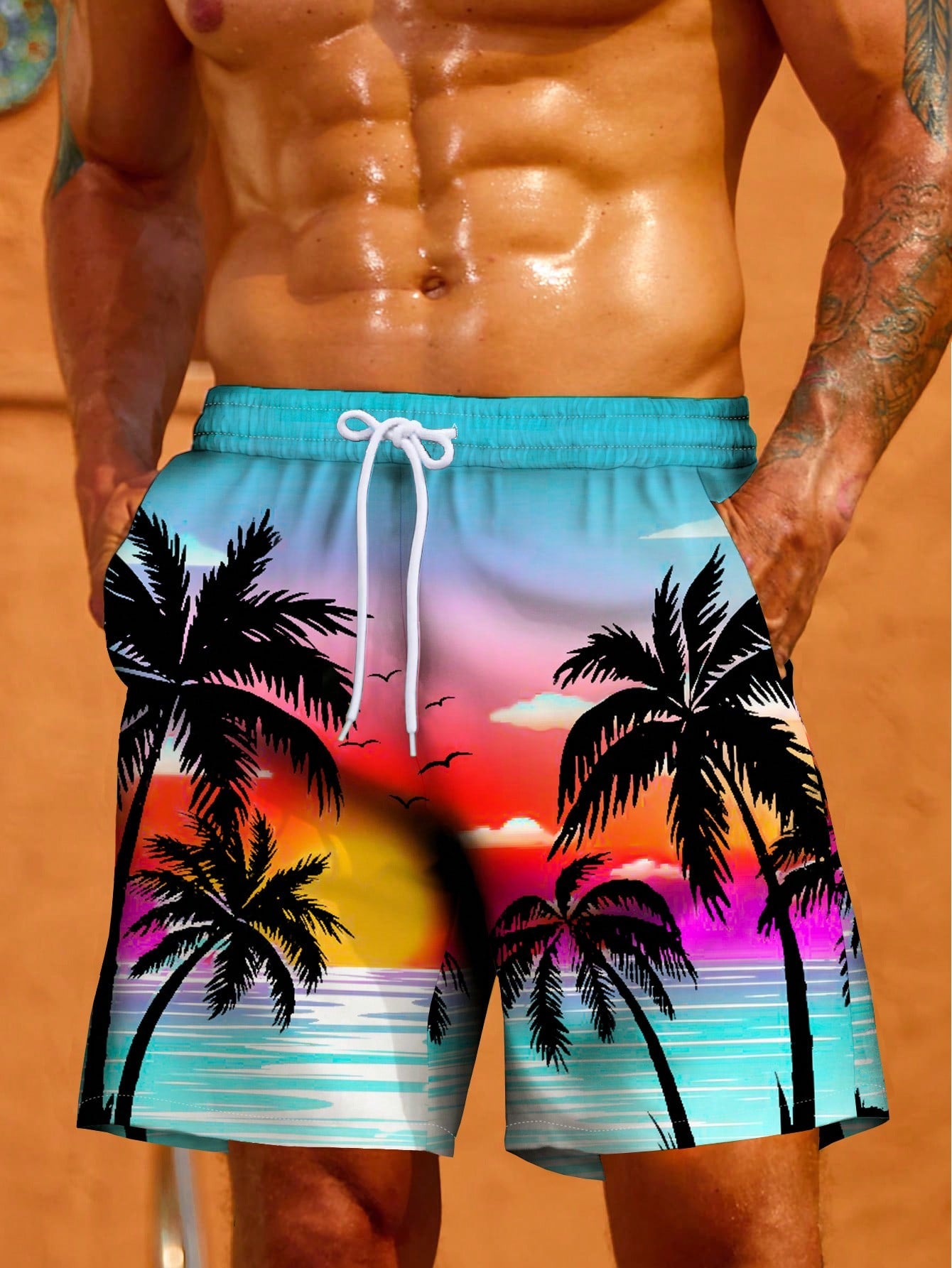 Farm rio coconut shorts