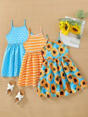 Floral spaghetti strap dress