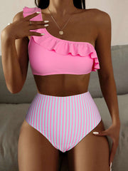 High waist bikini bottoms