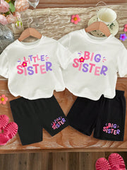 Matching sister outfits