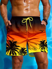 Palm tree mens shorts