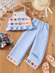 Ruffle tank top