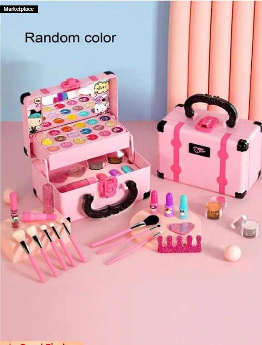 pink plaid makeup bag​

