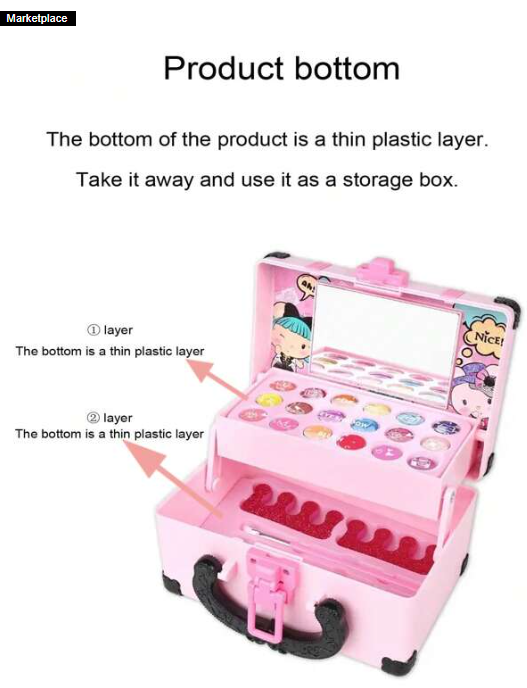 pink plaid makeup bag​

