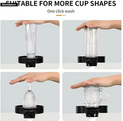 Glass Rinser For Kitchen Sink Automatic Cup Rinser Bar Glass Rinser Bottle Washer Glass Cleaner