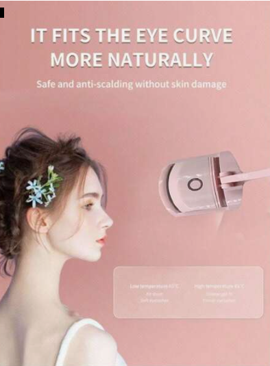 Electric Eyelash Curler Charging Model Fast Heating Portable Shaping and Lasting Curling Eyelash Clip