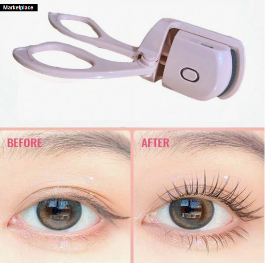 Electric Eyelash Curler Charging Model Fast Heating Portable Shaping and Lasting Curling Eyelash Clip